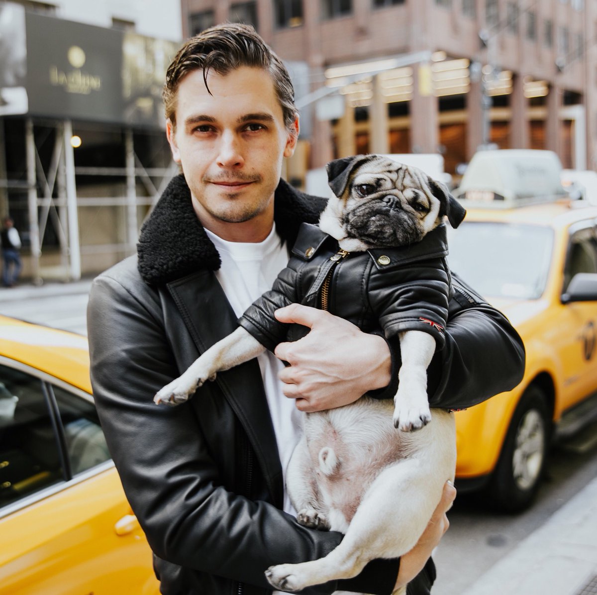 itsdougthepug's tweet photo. When all of ur Queer Eye dreams come true @antoni https://t.co/aSHFue8x7v