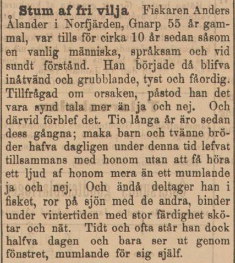 kungorelser's tweet photo. Jag tror vi är många som kan relatera till fiskaren Anders Ålanders öde. (Jämtlandsposten 1886) https://t.co/MNYlFq4v1j