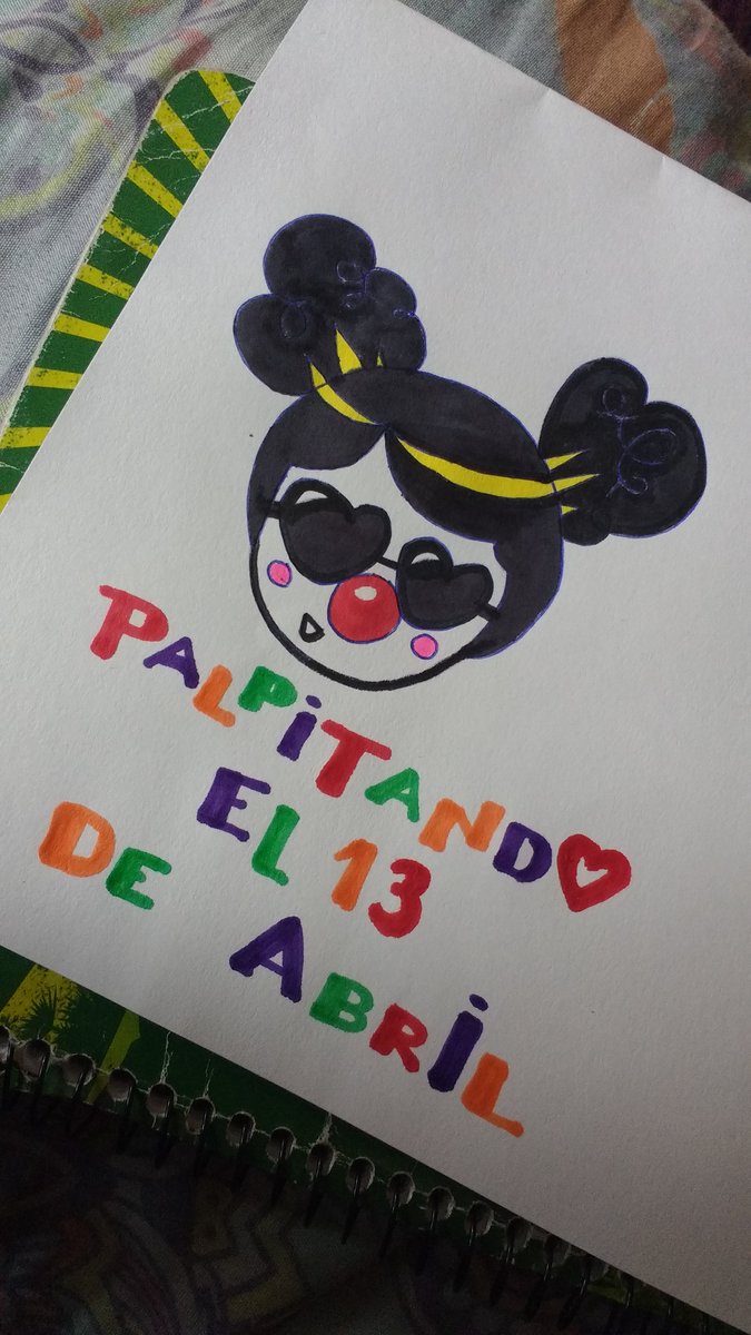 TamiCaligari's tweet photo. Mi versión libre del payasito caligari #13deabril #elshowmasfelizdelmundo @LOSCALIGARIS https://t.co/BIyqpxPAtC