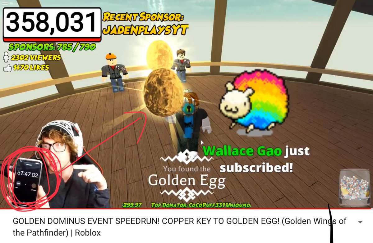 Kreekcraft On Twitter Just Finished The Entire Golden Dominus Event Start To Finish Copper Key To Golden Wings In 57 Minutes And 47 Seconds Can Anyone Beat That Jasedawoof Roblox Readyplayerone - golden wings of the pathfinder roblox