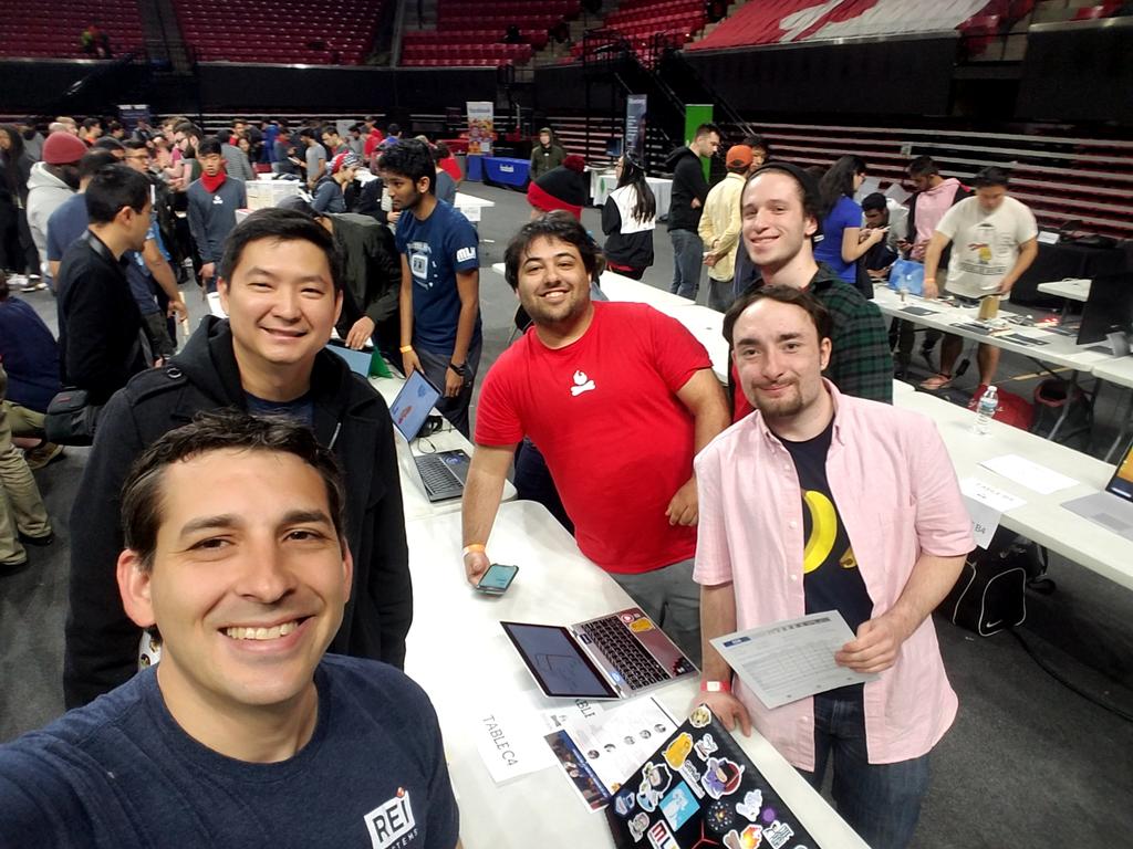 matiasnino's tweet photo. Using sentiment analysis to combat cyber bullying at #bitcamp2018 https://t.co/kevk4C3P9e