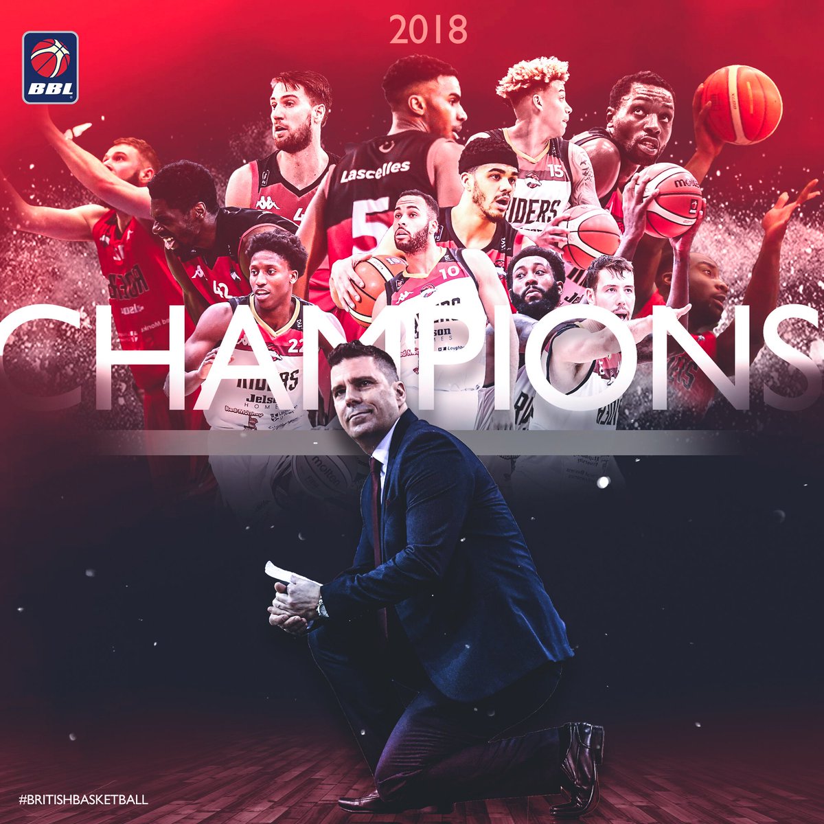 🏆 Champions!

<a href="/RidersBball/">Leicester Riders | Basketball</a> have won the BBL Championship title for the third year in a row! 🔴⚪️

#BritishBasketball
