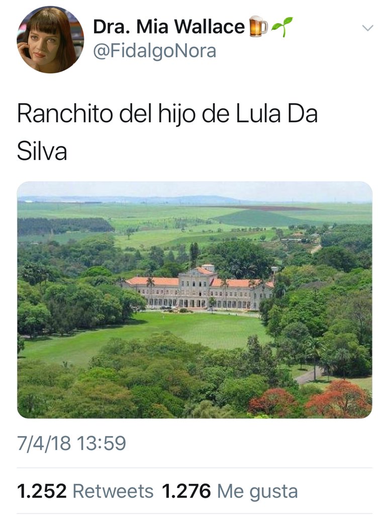 AlciraArgumedo's tweet photo. Lo que ves en la foto es la Faculdade de Agronomia Luiz de Queiroz en San Pablo.
Pero mirá lo que están esparciendo los trolls argentinos, que ya sabés quien los maneja. https://t.co/rporPEmQIt