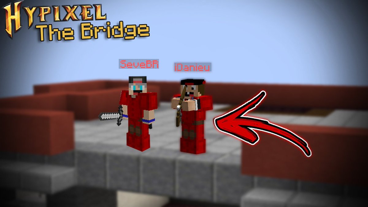 SininhoDoSeve's tweet photo. [SeveBR] NOVO MINIGAME DO HYPIXEL EM DUPLA! (The Bridge) ft. iDanieu 
https://t.co/gpzQnY2Z9N https://t.co/LbKtNLBuBG