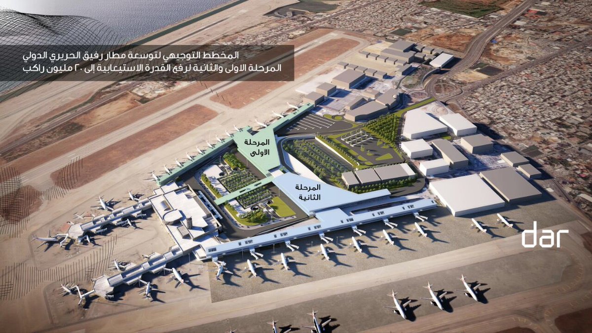 AlainAbouJaoude's tweet photo. Here is Rafic Hariri International Airport Expansion Plan to raise its absorptive capacity to 20 million passengers as announced by Chairman Mr. Mohammed El-Hout from #Izmir #Turkey #MEAmoments https://t.co/zPuiSb1Ulw