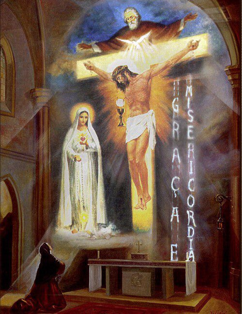 humiles_corde's tweet photo. I guess I lack the childlike spirituality of St Therese. On #DivineMercy Sunday as I approached communion &amp; tried to pray the words, “Jesus I trust in You,” it just kept coming out as, “My Lord &amp; My God, have mercy on me a sinner.” #Pray #MakeReparation #ConsoleOurLord #Fatima https://t.co/3KfUz5QpVh