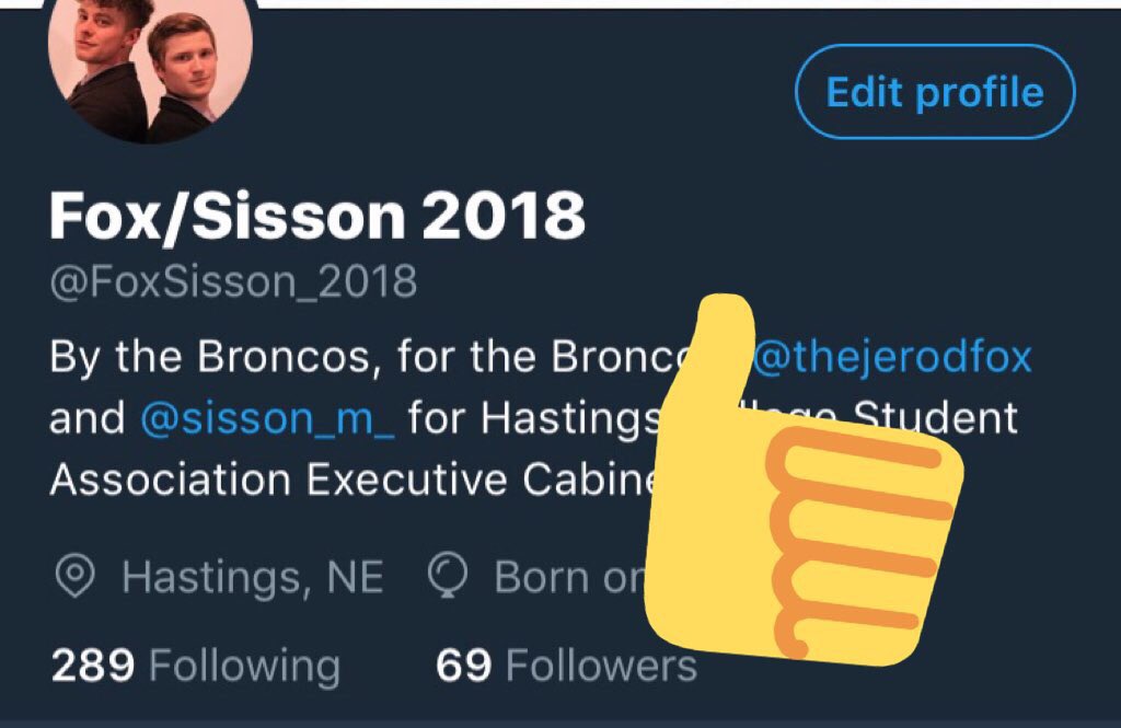 FoxSisson_2018's tweet photo. Awesome we’ve picked up such a #nice following in less than a week. Thanks to all of our followers, can’t wait to see that number continue to grow as the election comes down the home stretch this week! https://t.co/O3U6SdfGcz