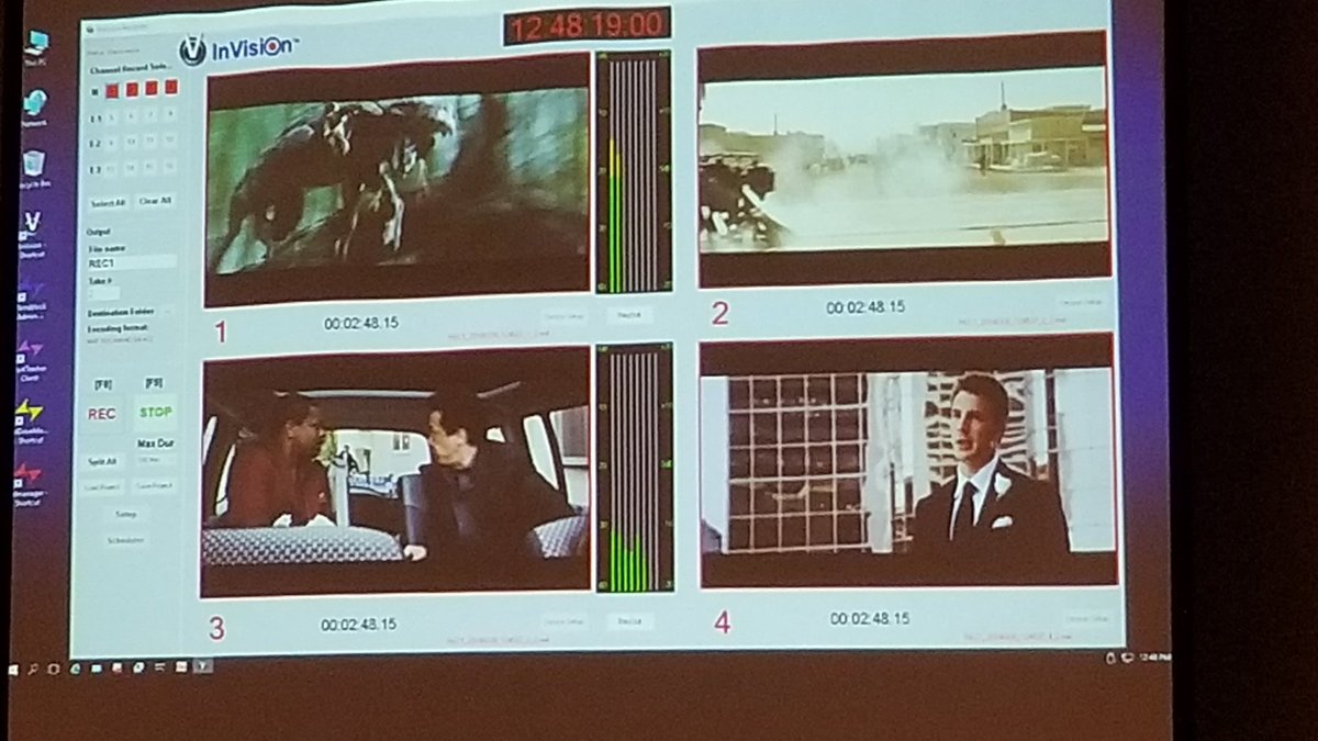 KeyCodeMedia's tweet photo. #Terrablock capturing 4 streams #NDI @NewTekInc #Invision @Facilis https://t.co/QjT1rJrI4v