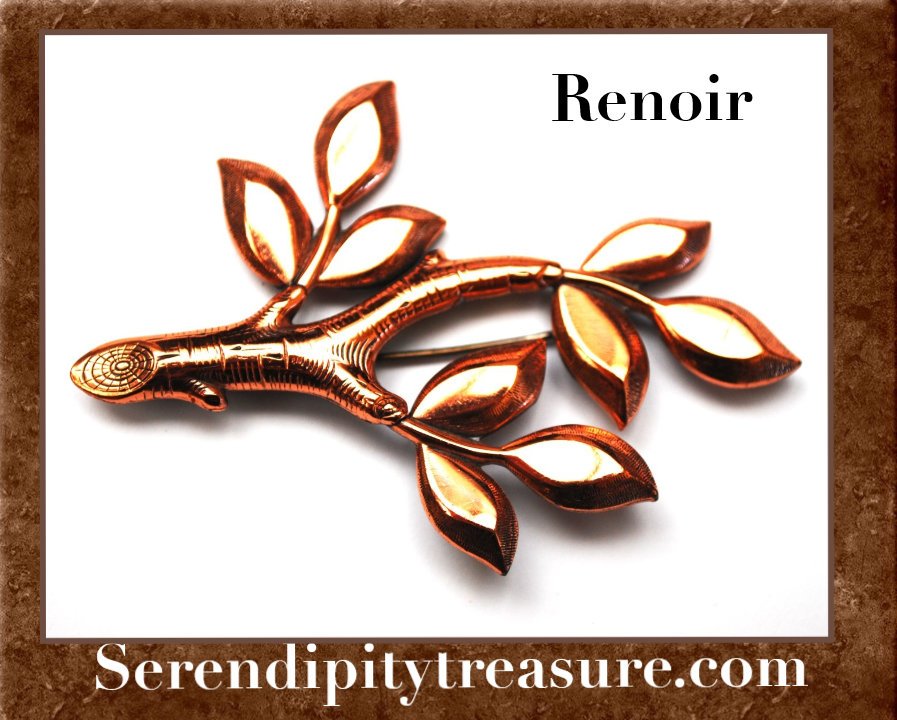 serendipitytrea's tweet photo. Excited to share the latest addition to my #etsy shop: Copper Leaf Brooch - Signed Renoir - branch leaves - Modernistic mid century Mod pin https://t.co/cJjtvQp4As #jewelry #brooch #copper #leafbrooch #copperbrooch #copperpin #vintagebrooch #vintagepin #serendipitytrea https://t.co/DYke2VQAPy