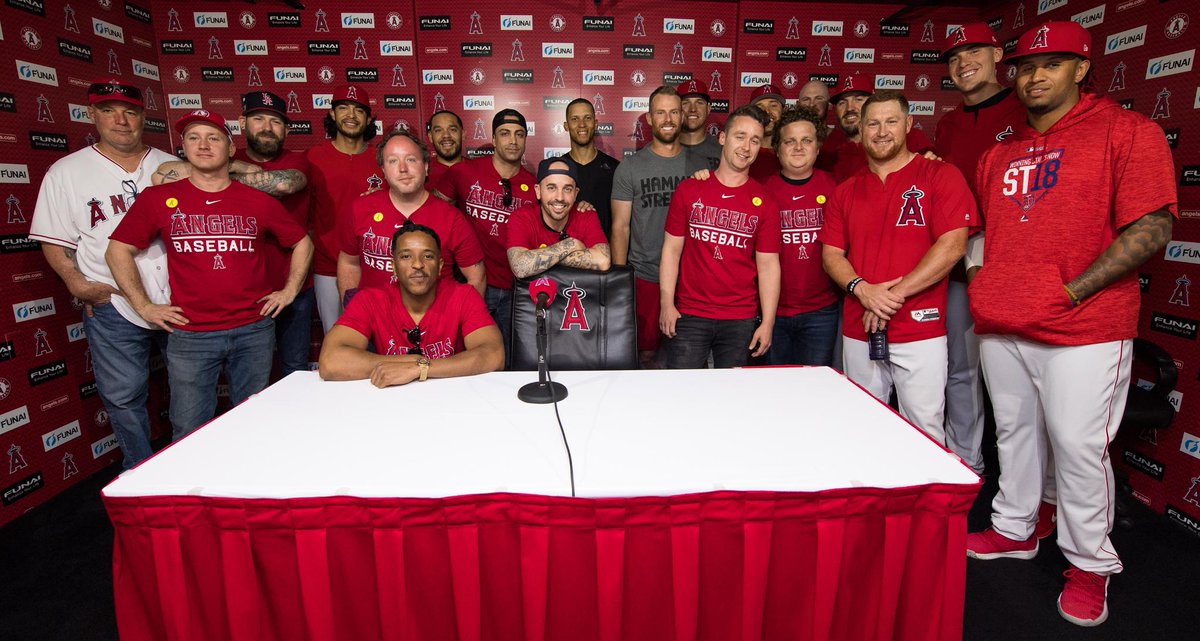 Angels's tweet photo. View more photos from #TheSandlot25th celebration and last night’s game at https://t.co/u6RWYhewIN. https://t.co/MznndximbW