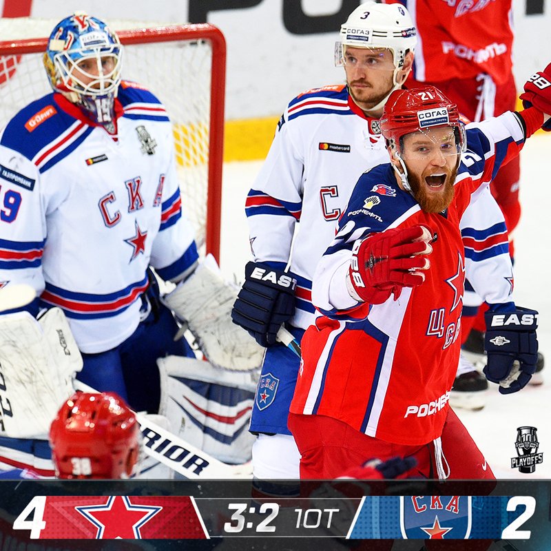 khl_eng's tweet photo. CSKA eliminate SKA, advance to #GagarinCup Final! https://t.co/8DaxoQOazU