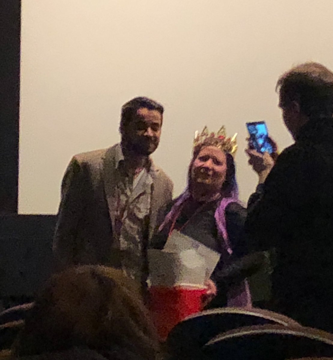 DONTLOOKMOVIE's tweet photo. Hail to the #ScreamQueen #AnnHopkins @SpringOfHorror 2018! Awesome competition & Canada premiere screening @DONTLOOKMOVIE. So much fun! Festival ends today. Check out itinerary! The Queen's acceptance speech "KEEP SCREAMING!" Congrats also 2 #ScreamPrincess #AliChappell #Toronto https://t.co/CMHeIzgFHd