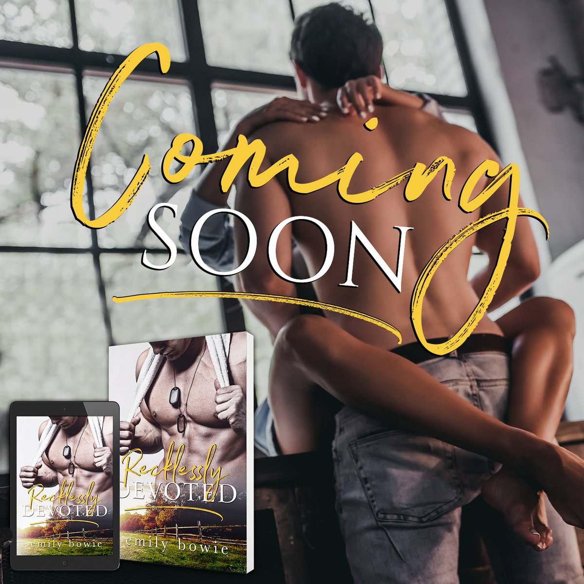 TheNextStepPR's tweet photo. #NewSignUp
#RecklesslyDevoted @EmilyBowie82
#BrodyBennett #CockyNeighbor #BrokenRules 
Release: 4/11 #ContemporaryRomance 
#SignUp → https://t.co/hDehbepBMS
#PreOrder https://t.co/i0odAo415P https://t.co/hwKvX2KZrq
