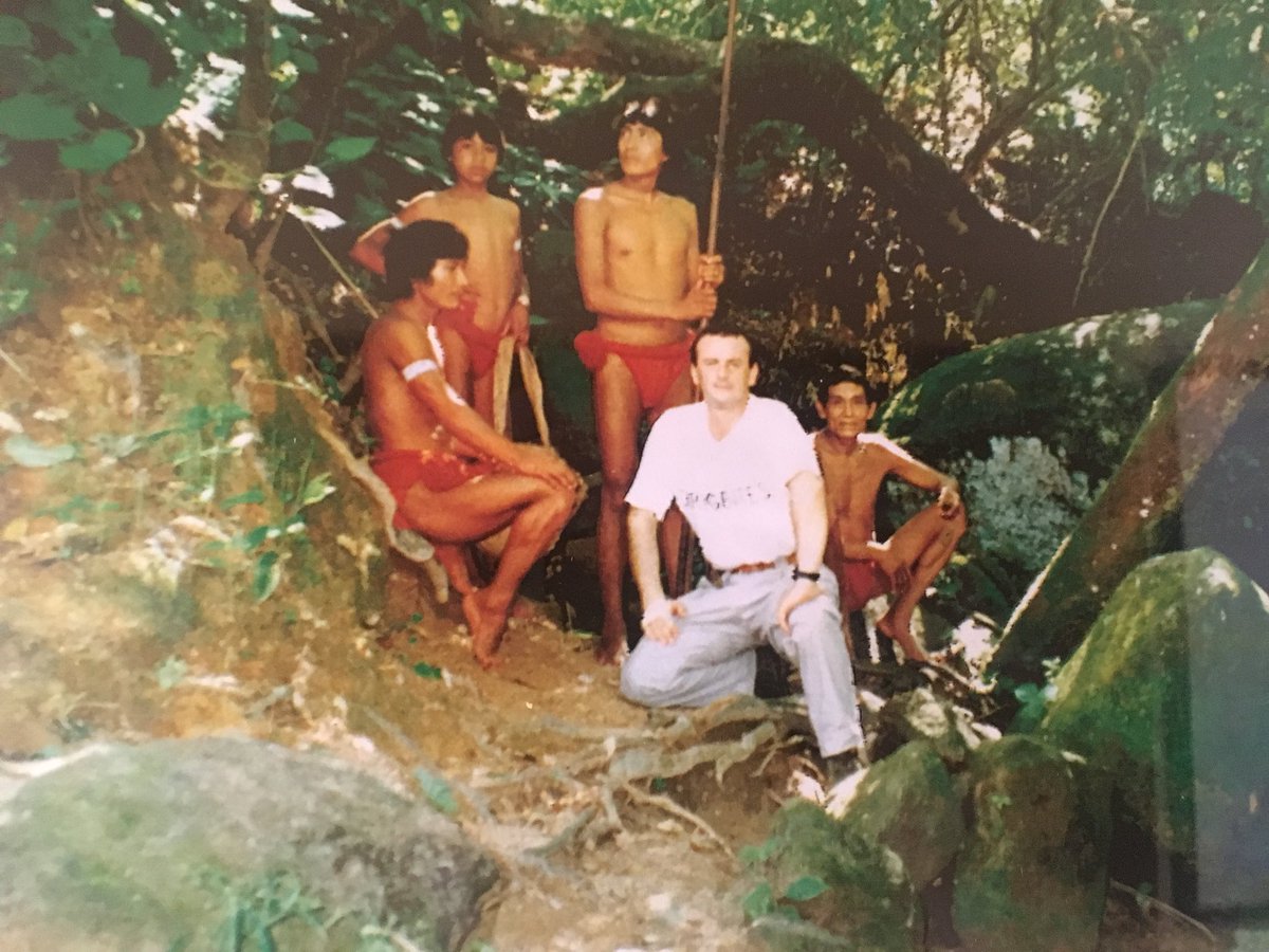 Con los Panares de la selva de Venezuela