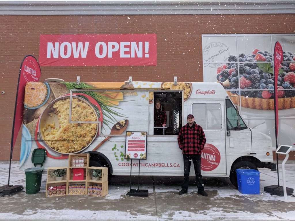 It’s not too late to try one of Campbell’s unique recipes at our Cantina Food Truck, touring the GTA! Try one today at the <a href="/LongosMarkets/">Longo's</a> in Guelph and help us keep #CookingUpGood in our community!