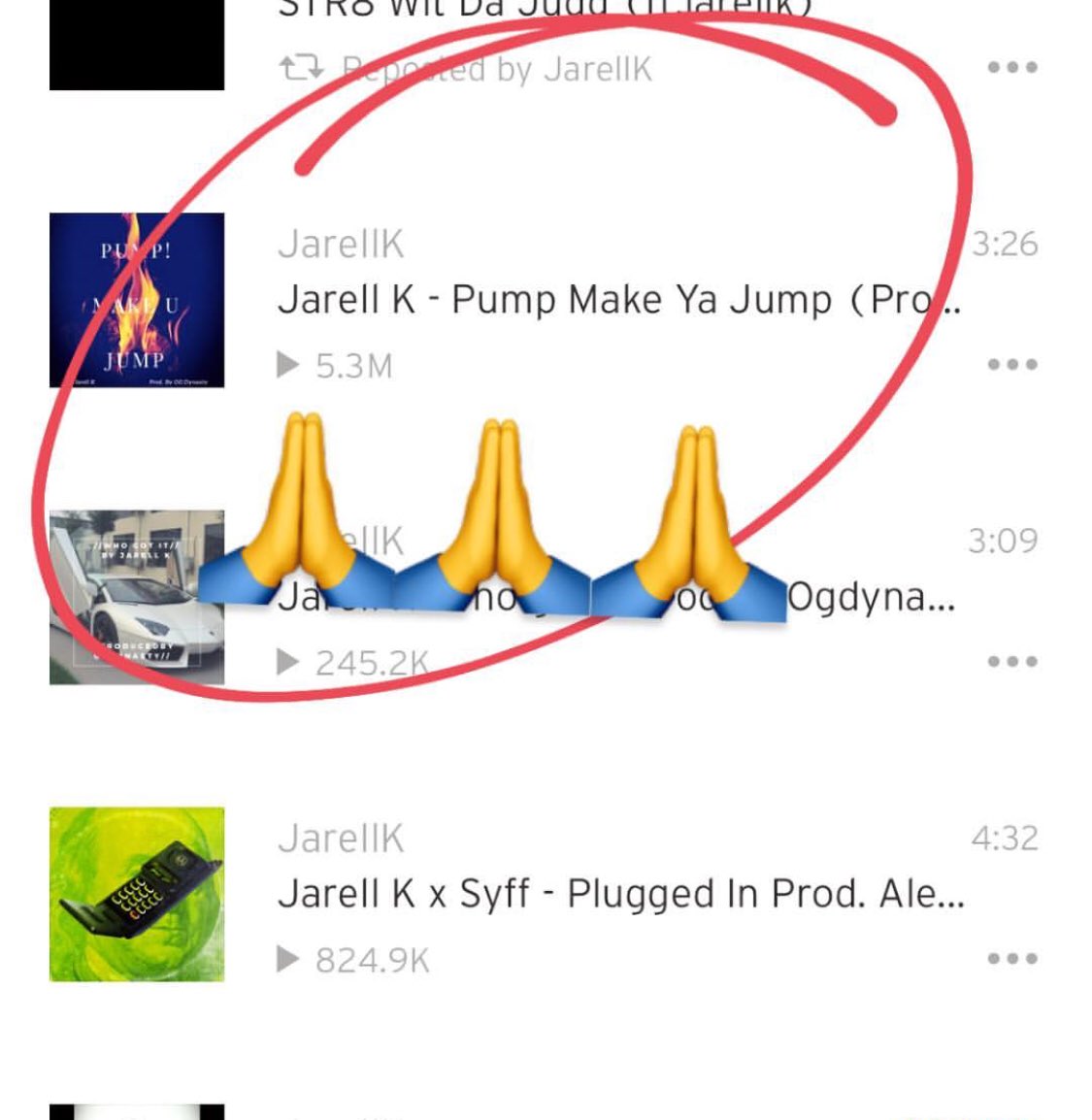 jarellsk's tweet photo. 5 Milly 🤘🏿💯 https://t.co/uzWn348pjb