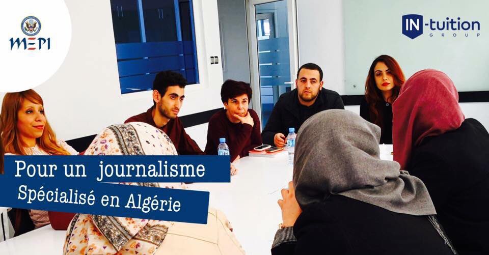 Journalistes des wiliyas de l'Est du pays, si vous désirez développer des aptitudes professionnelles en #journalisme local ou en journalisme économique inscrivez sur le formualire goo.gl/forms/w6RwgwA3… avant le lundi 16 avril  2018. Place limitées.