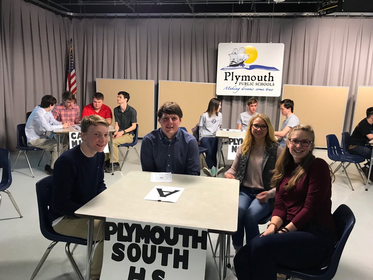 fustcuse1227's tweet photo. PSHS ready to compete in the Civics Bee today at PCIS!!!!  Good luck!!

@pshsprincipal @plymouthsouth @RobPowersEDU https://t.co/LzZffXoYaa