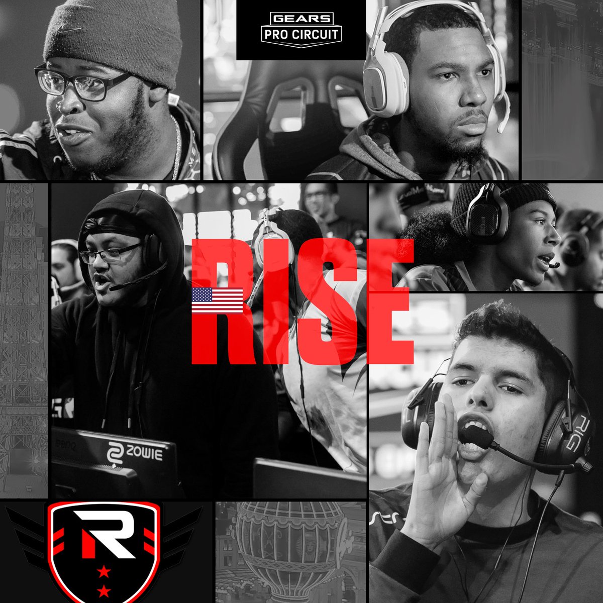 GearsEsports's tweet photo. On Bravo we have European @Supremacy_FR and @TheRiseNation battling for a Top 6 placement in #GearsVegas!

LIVE NOW: https://t.co/ay4EMwQofT https://t.co/EvSglQx9pq