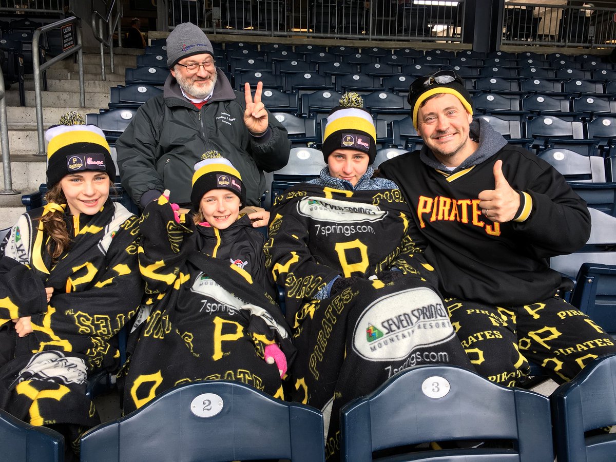 ChristianDCox's tweet photo. A little chilly, but #LetsGoBucs ! @Pirates @MLB @MLBNetwork https://t.co/fIyprndqhU