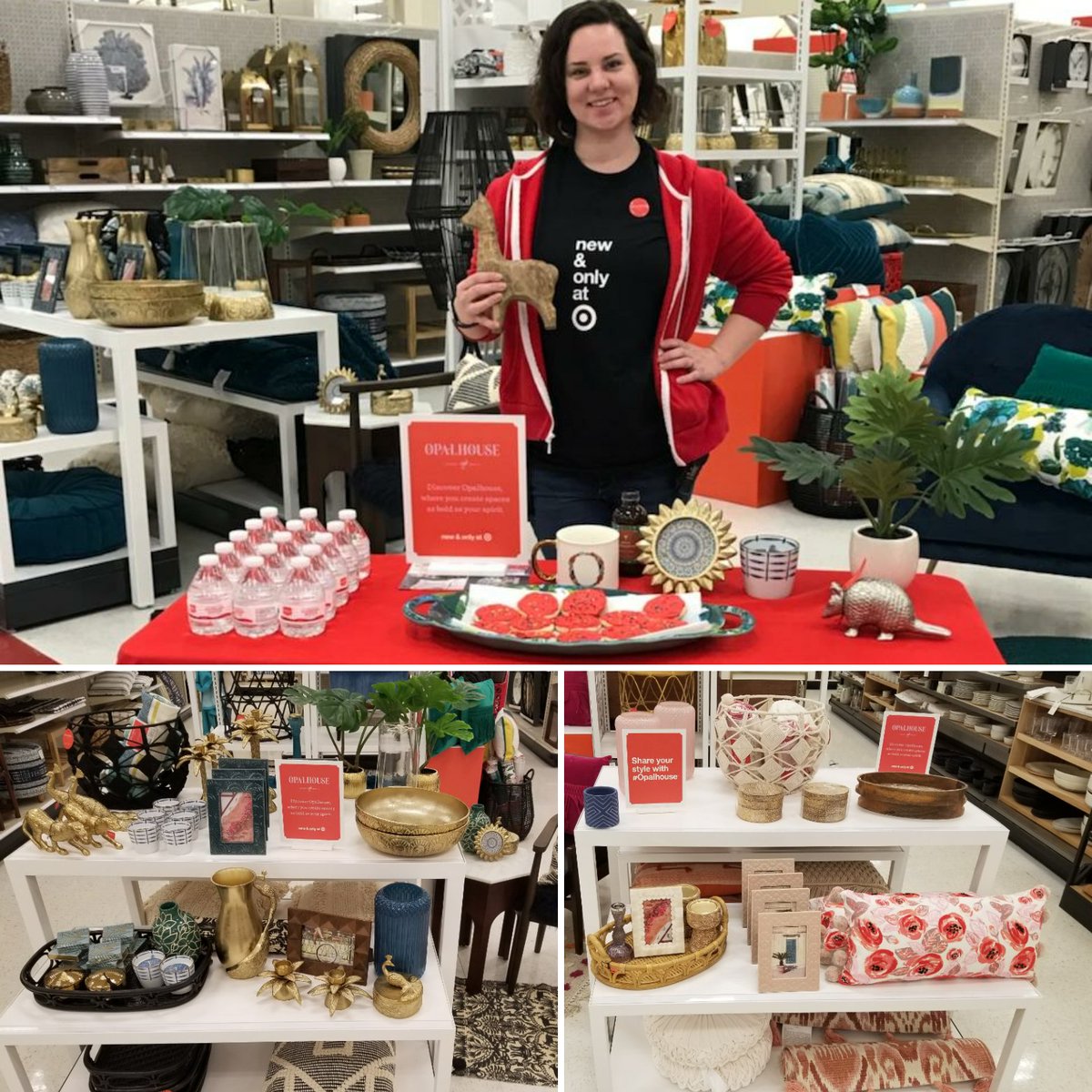 MCarson2011's tweet photo. Come see VM Jaime at the Morgantown @Target and celebrate our new brand launch! #Opalhouse #eclectichome #obsessed 😍 https://t.co/Qvuuf8d6fn