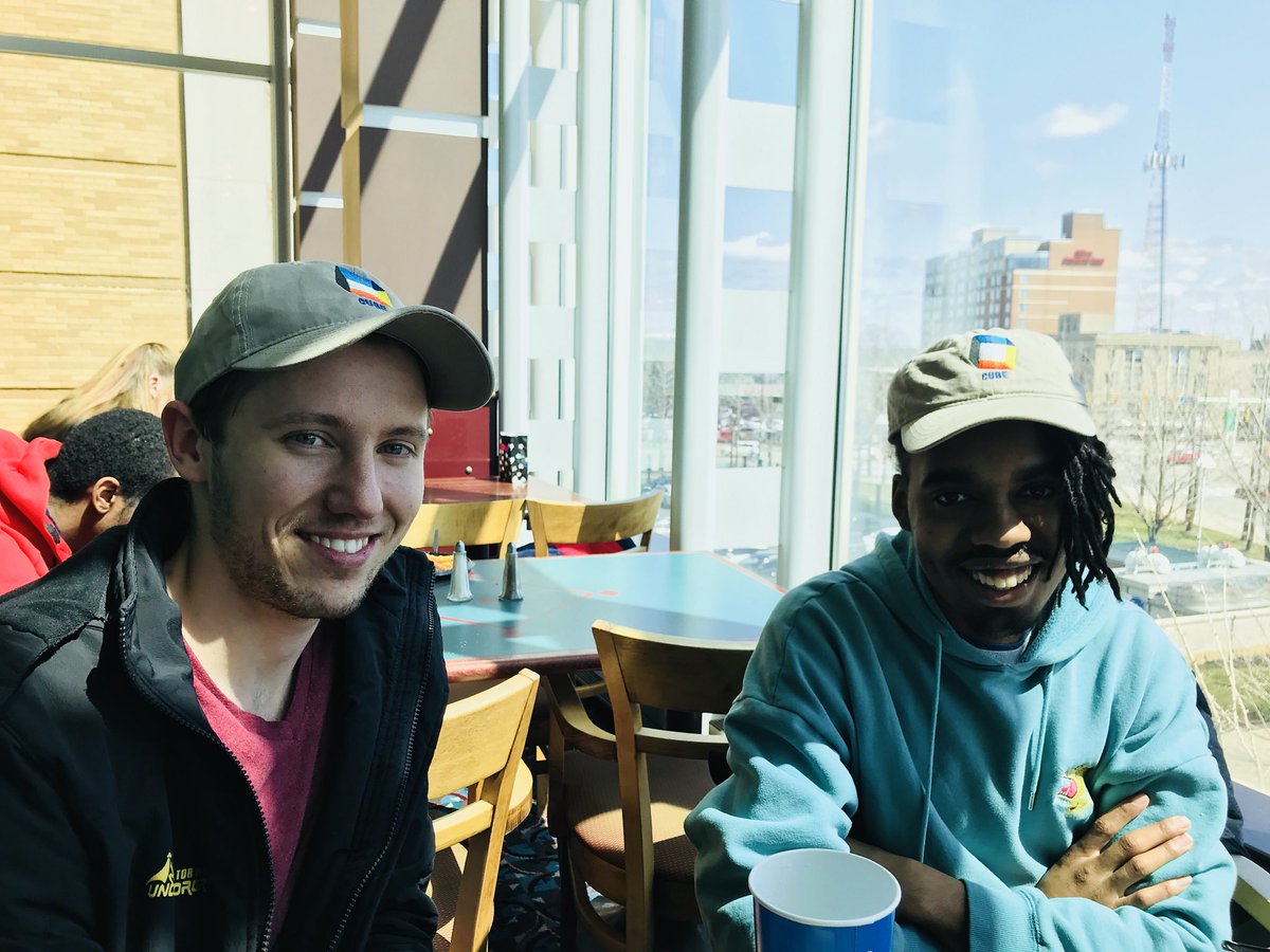 AkroKNIGHT's tweet image. Prepping my boys Corey Cargill &amp;amp; Dmitry Klingensmith @d1esel_k @cube_side for their big pitch @theEXLcenter on Tuesday! All work and no play makes for a dull pitch, so we are rocking pitch training at @Indians stadium at @Progressive Field. #entrepreneurs #innovation #Akron #ohio