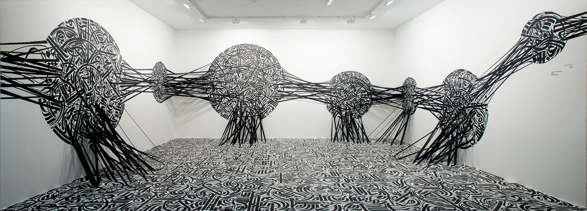 snasernia's tweet photo. My #calligraphyinstallation titled #multiplicity will be up for viewing untill june 4th. Visit Sharjah Art Meuseum to have a look!
#sasannasernia #crazykoufi #SCB8 #sharjah #sharjahartmuseum https://t.co/HYUbLmCf35