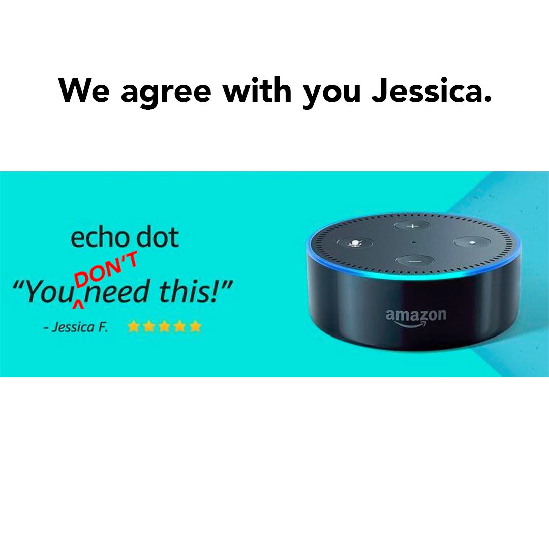 storyofstuff's tweet photo. RT if you don't need a device that collects data on every single thing that you say. #BuyLessLiveMore https://t.co/Fx6XhLRIKE