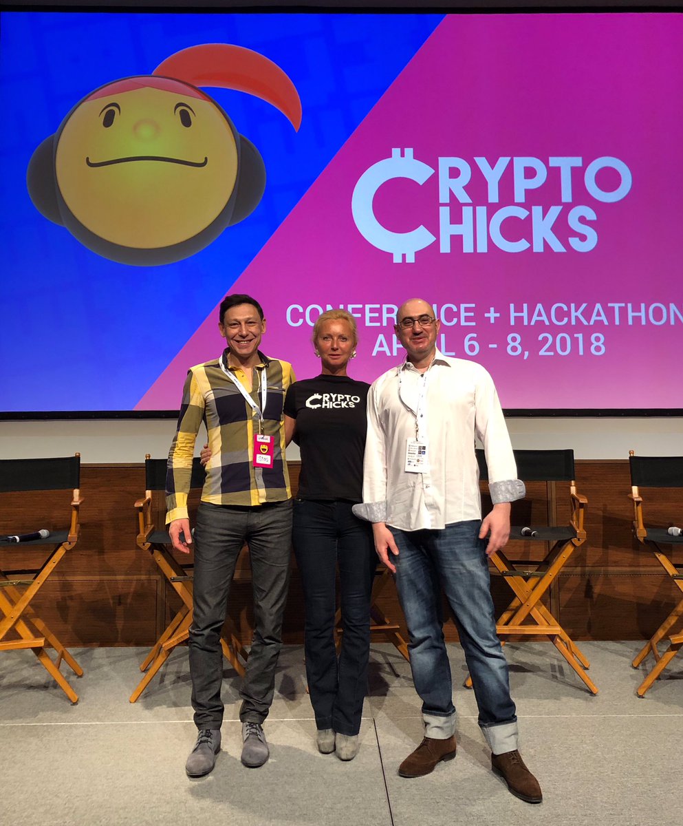 hellohedgie's tweet photo. What a great day! Thank you to @crypto_chicks and @MaRSDD for hosting the #cryptochickshackathon & #conference and to @CaliHaan for moderating the Game Apps panel. https://t.co/p65hT5CSo5