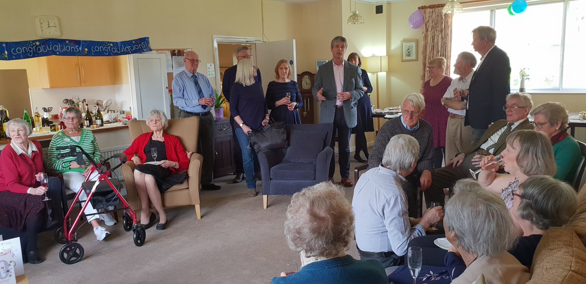 conway_colette's tweet photo. Wonderful 90th Birthday celebrations today @TheAbbeyfield @WarkworthNLand for a lovely lady with her family, friends & #FriendsCommittee #Northumberland #Warkworth #90yearsyoung #Abbeyfield https://t.co/jTBiTs2CKI