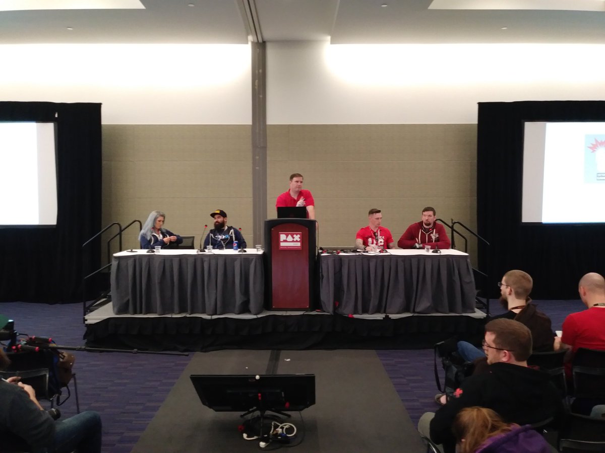 quadcapable's tweet photo. RT @quadcapable: Great news from StackUpDotOrg Thanks to everyone on our #PAXEast2018 panel and thanks to everyone who came by to #StackUp and hear these #veterans talk! https://t.co/AzpvnxwLaj #stacktfup #charity #orlandostack