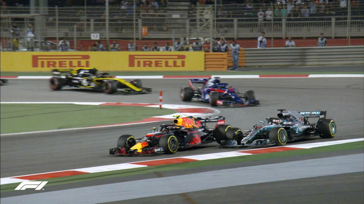 RaceDepartment's tweet photo. Hamilton calls rival Verstappen "dickhead", but who do you think was to blame for the #bahraingp2018 crash?
https://t.co/PBXH2JVQax https://t.co/Akco5o7PKq