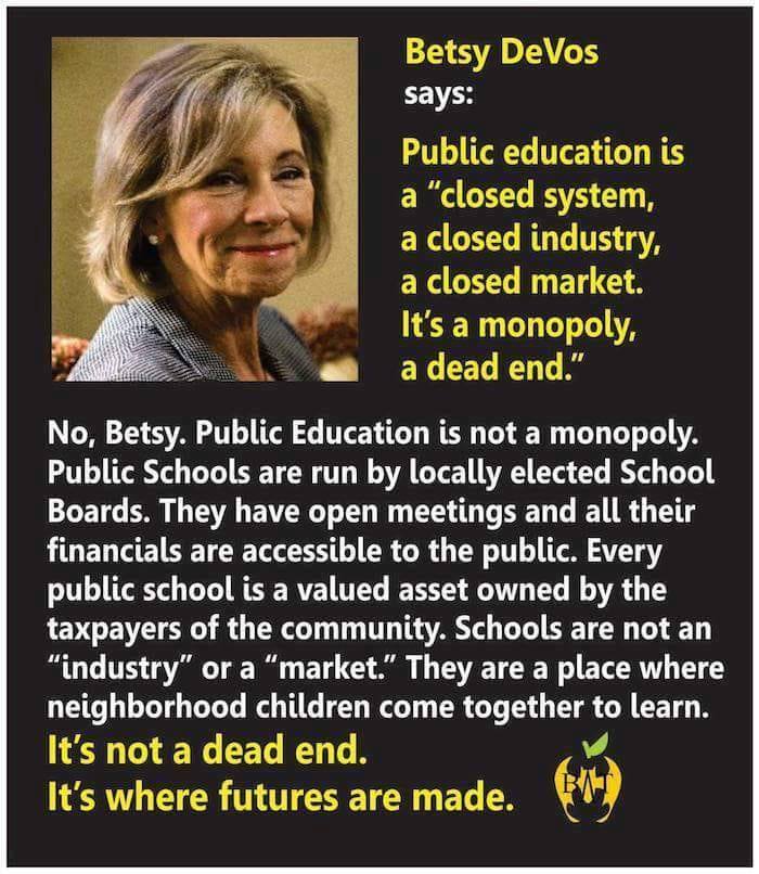 StopTrump2020's tweet image. #BetsyDeVos #DevosMustGo
#SupportOurTeachers
#FireDevos