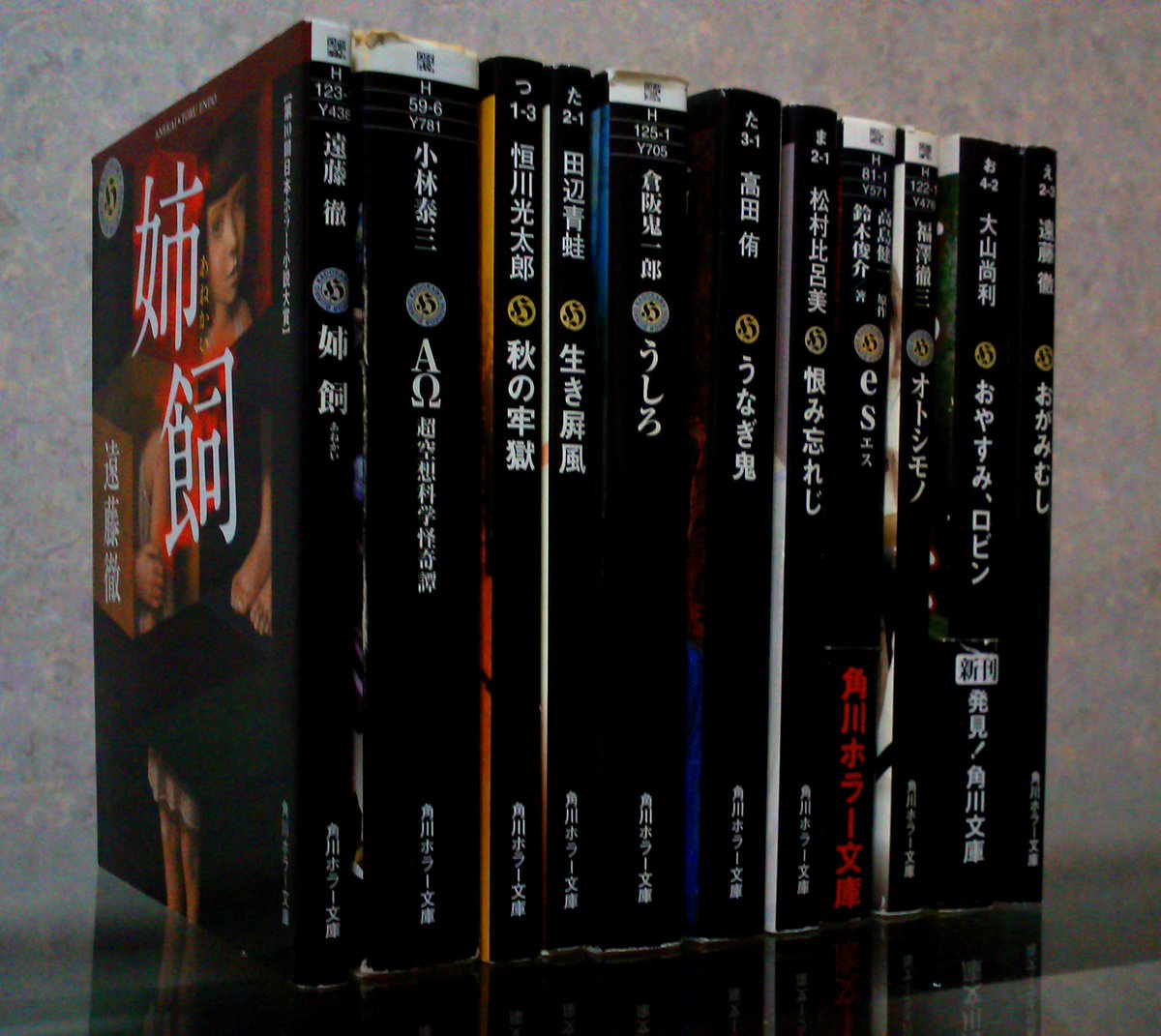 てつぺんかけたか い と え がなかなか見付からず 苦し紛れ乍らも何とかラインナップ出来た T Co F2h3qox0jw T Co Xry0u4l3yc T Co Qmejjpegia あなたの本棚のあいうえお 角川ホラー文庫 Kadokawahorrorbunko Book