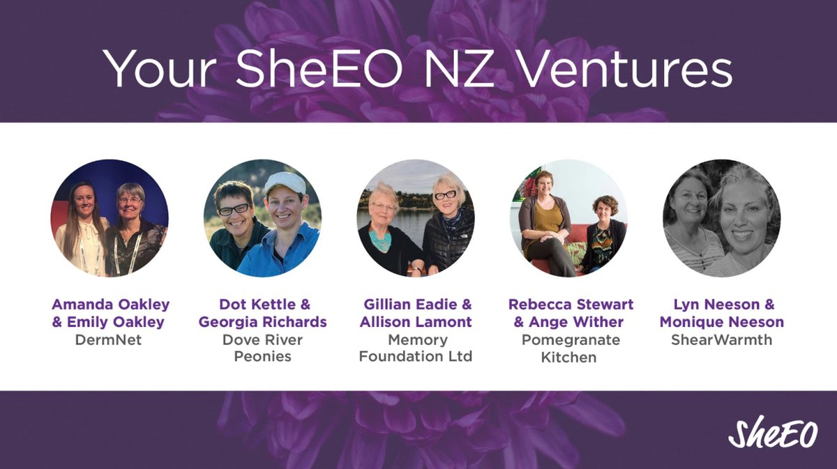 Just announced: Our Top NZ Ventures! Congrats to <a href="/dermnetnz/">DermNet</a>, Dove River Peonies, Memory Foundation, <a href="/Pomegranate_NZ/">Pomegranate Kitchen</a> , and ShearWarmth! 🎉#RadicalGenerosity