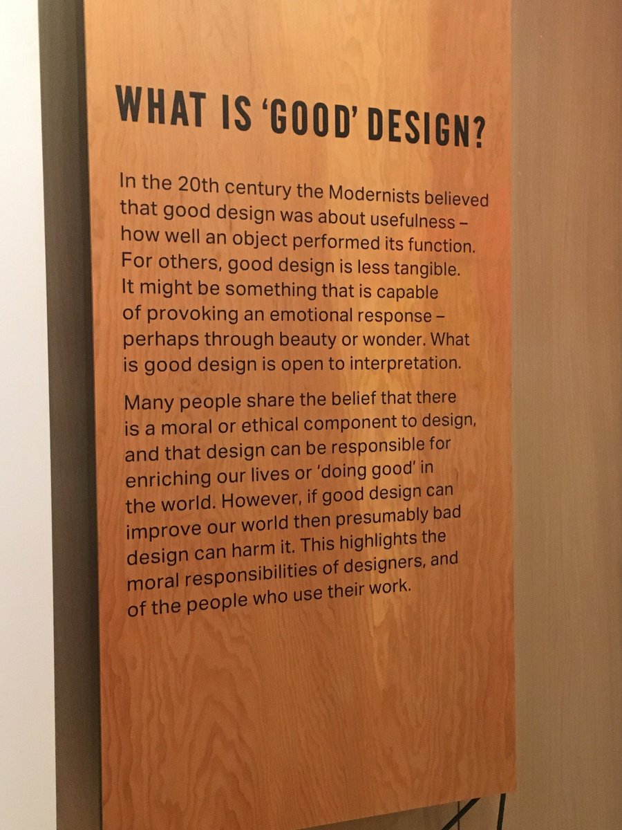 What does good design mean to you?