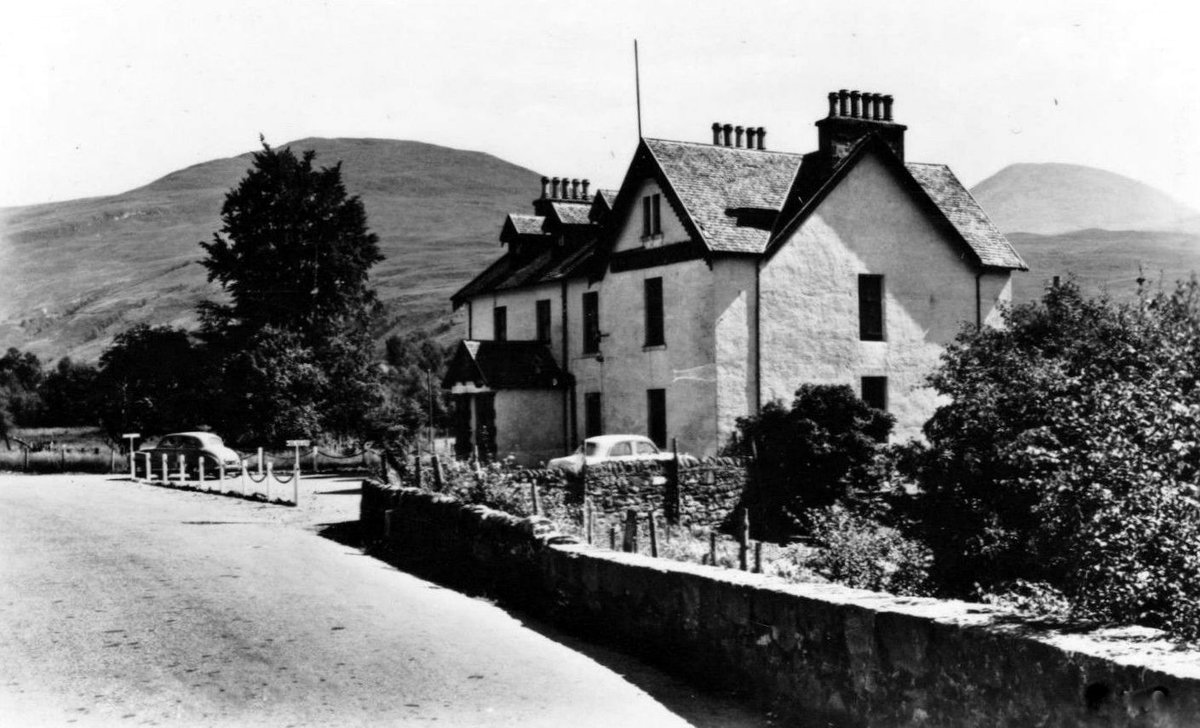 tourscotland's tweet photo. Old Tour #Scotland Ancestry Travel visit Genealogy Scottish Family History Genealogy Blog photo of the hotel and story of #Roybridge. Both parents of Australia's only recognised saint #Mary #MacKillop, lived in Roybridge, prior to emigrating to #Australia https://t.co/focAAGFLnS https://t.co/ZUBRH57RNS