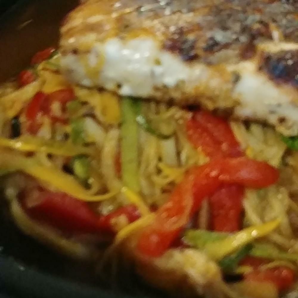 bigbandjohn's tweet photo. Jerk fish and squash pssta
 @ruckuscary @getStealz https://t.co/DuLUpFXVnA