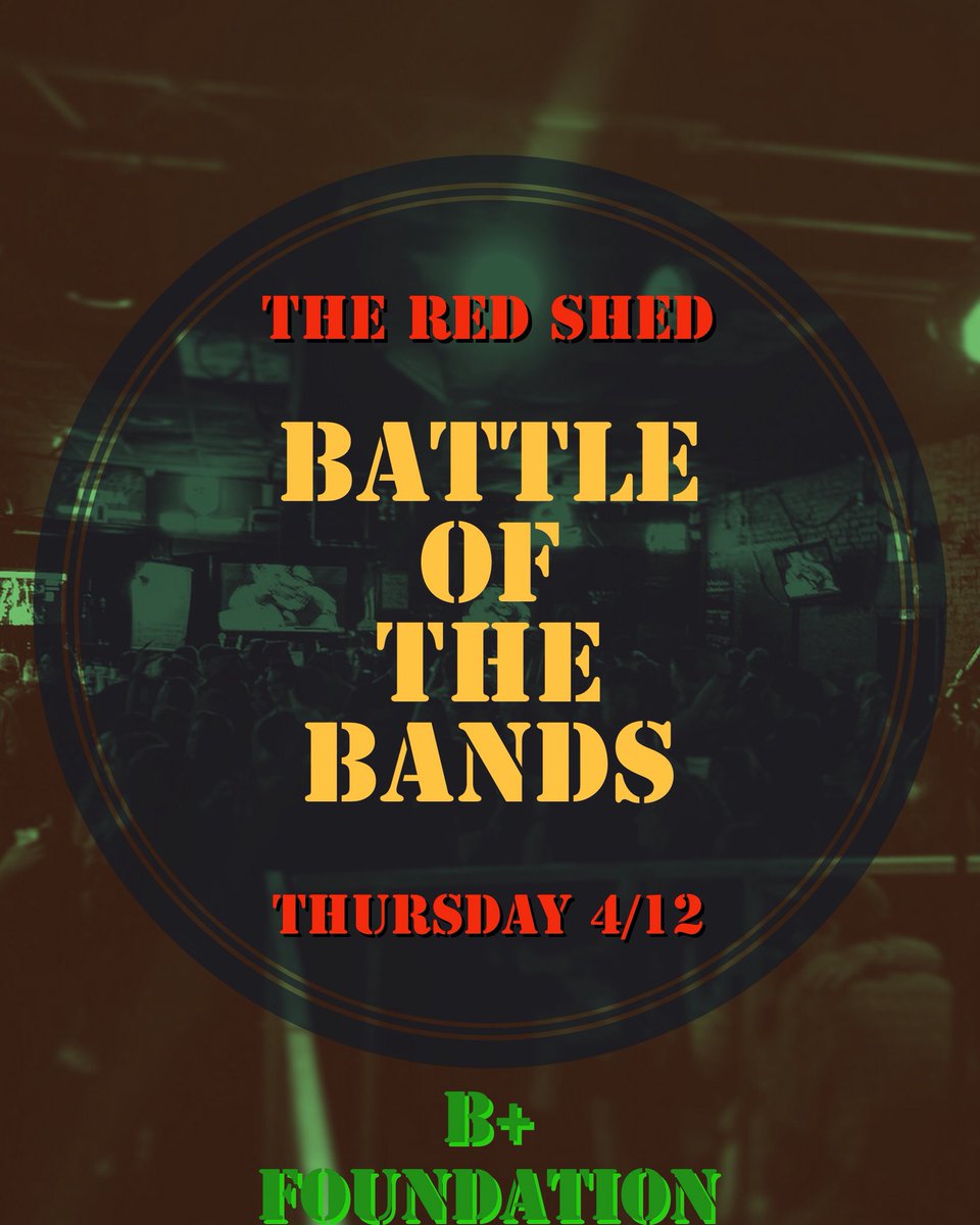 This Thursday. Bands will Battle. Benefiting the <a href="/uabepositive/">B+ Foundation UA</a>.