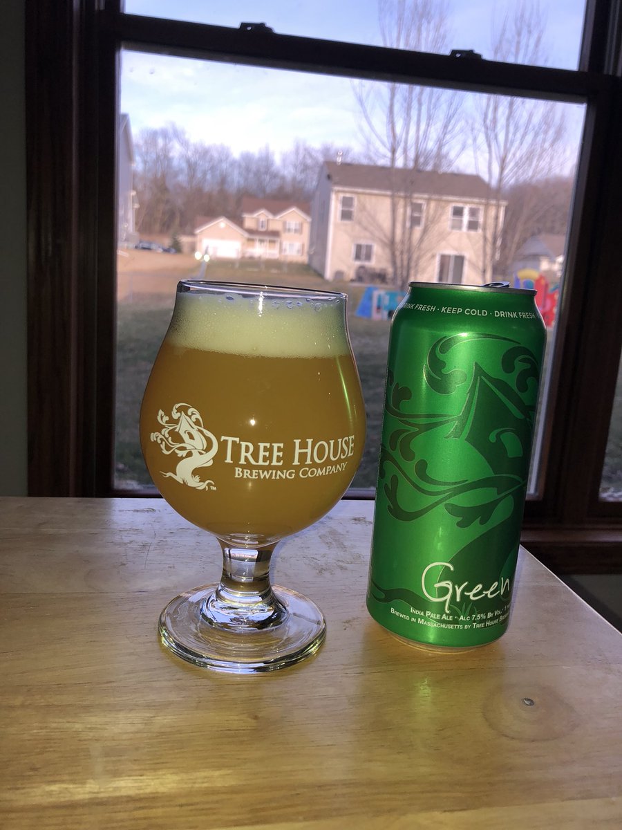 spartyfn's tweet photo. 1st time drinking your beers. Definitely worth my drive last wk from Michigan @TreeHouseBrewCo https://t.co/662Z91Nqi2