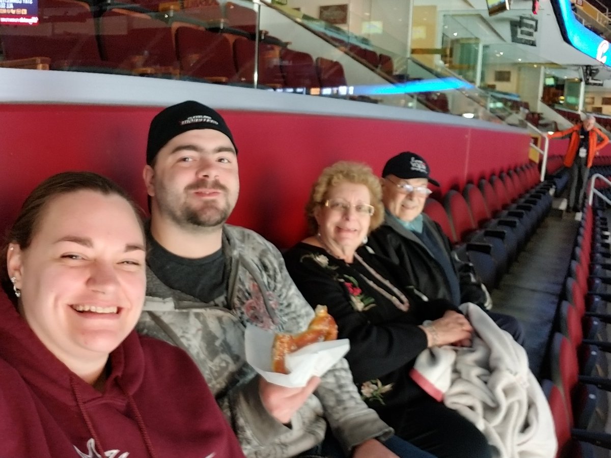 danmanley1990's tweet photo. Go Monsters! Sec c124 row 30 seat 13-16 @monstershockey @TweetQTV https://t.co/cQXINOpEDp