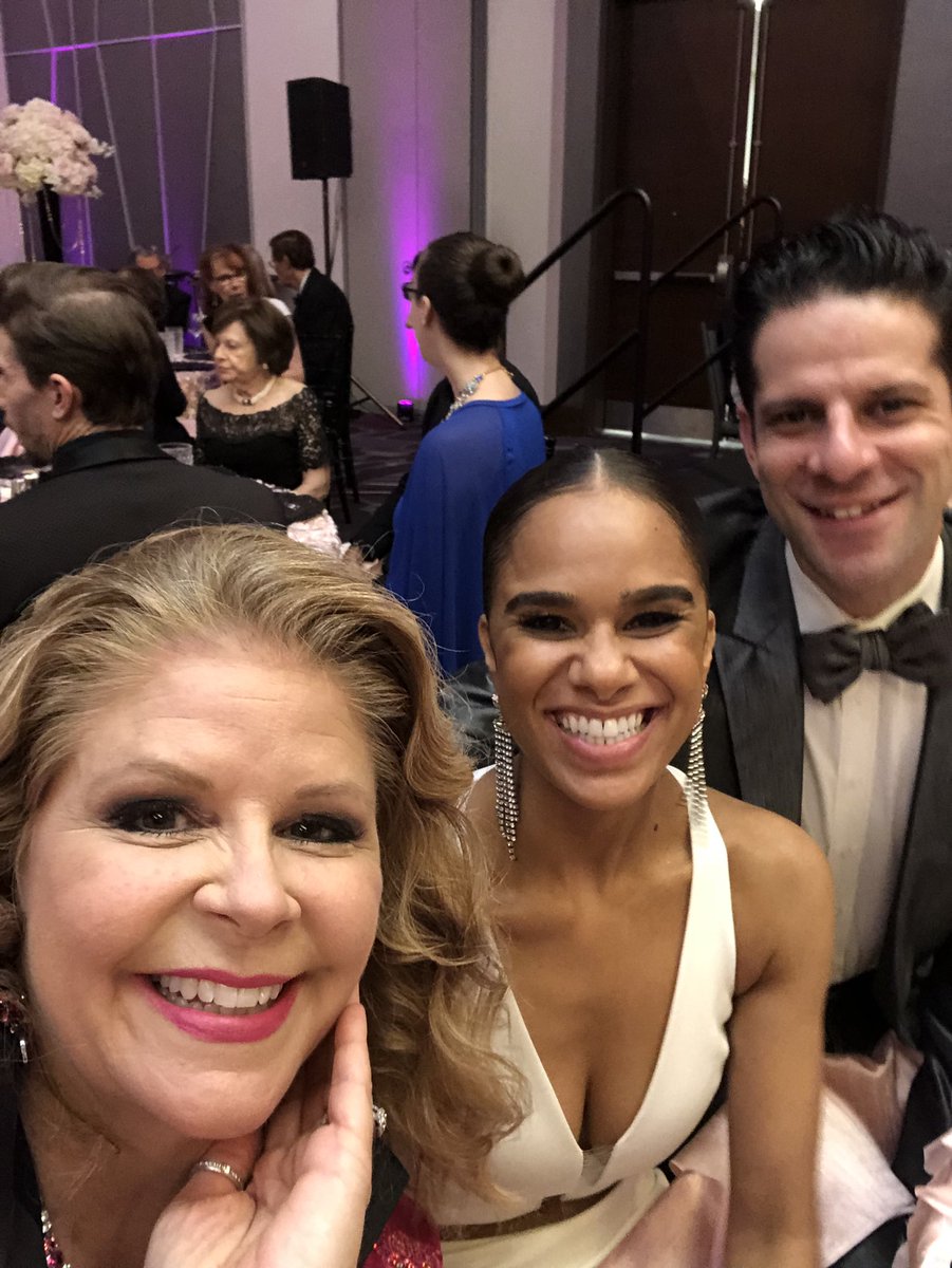 Thrilled to perform for Sarasota Ballet gala last night, with Brad Moore, and lots of amazing dancers! But THESE two... Über magical! Misty Copeland and Marcelo Gomes!