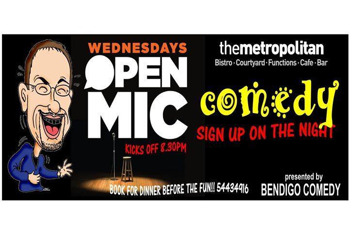 BendigoComFest's tweet photo. April 18 Wednesday 8:30pm – Open Mic Comedy in Bendigo https://t.co/eZWVV1aGOk https://t.co/EezVZyMH6t