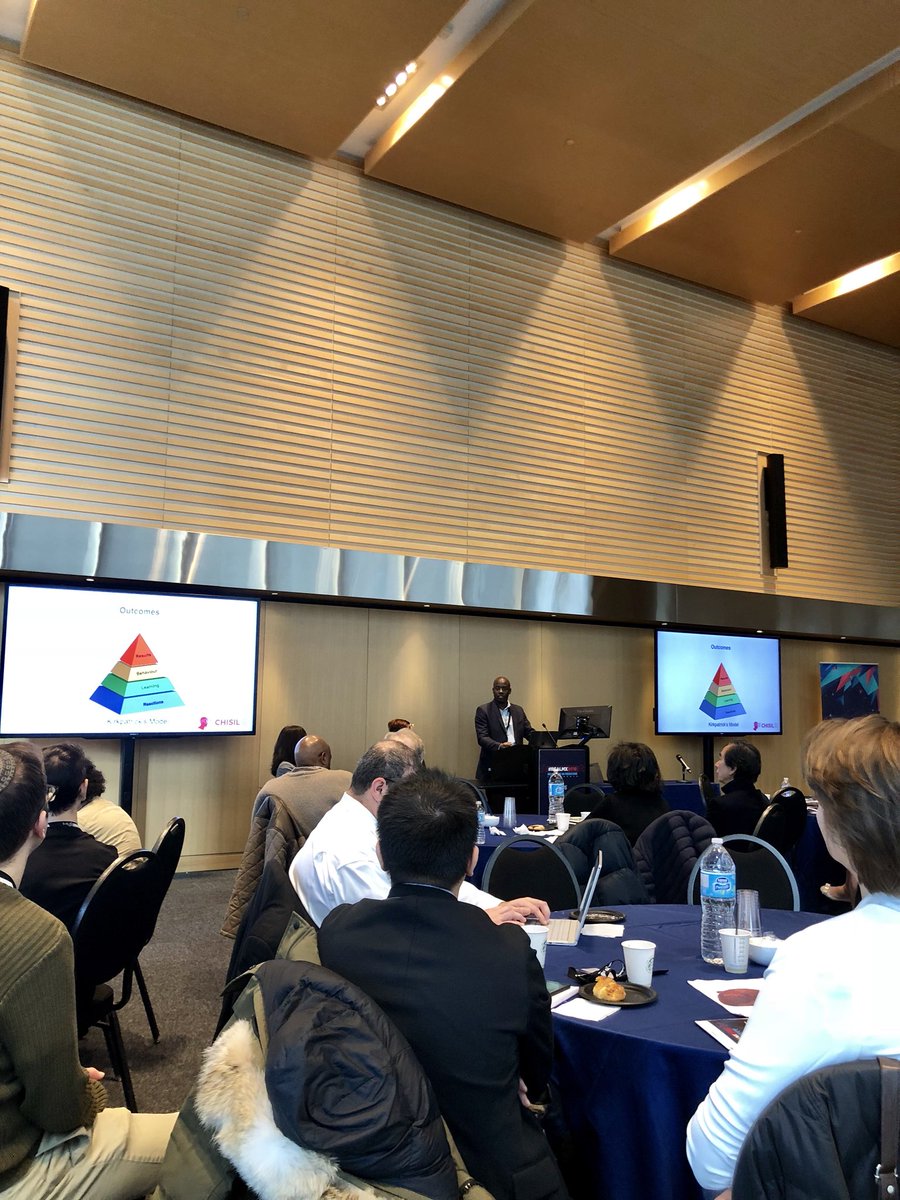 AndreaBielecki's tweet photo. Dr. Matava @innov8doc presenting the amazing things @SickKidsNews and @ChisilARVRMR are doing in VR &amp; AR to help patients &amp; caregivers #REALMx2018 https://t.co/ddSfxEYZ2i