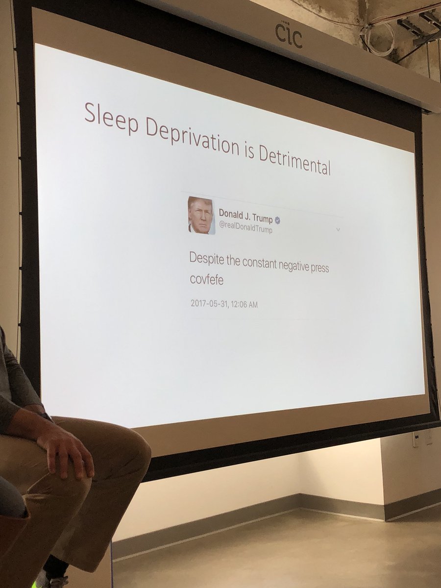 jennysplitter's tweet photo. Sleep deprivation is hazardous to all of our health. #StrongProcess https://t.co/Cb13fkWk9b