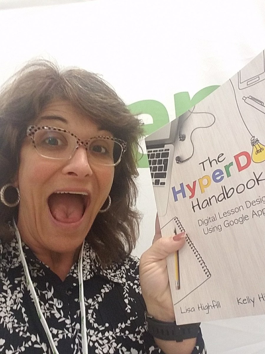 MrsReberger's tweet photo. No way!!! I got the VERY LAST ONE! Thank you, thank you, thank you! @lhighfill This has been a fantastic, overwhelming, but exciting weekend. See you next year #EdTechTeam https://t.co/RgnmaGOjPr