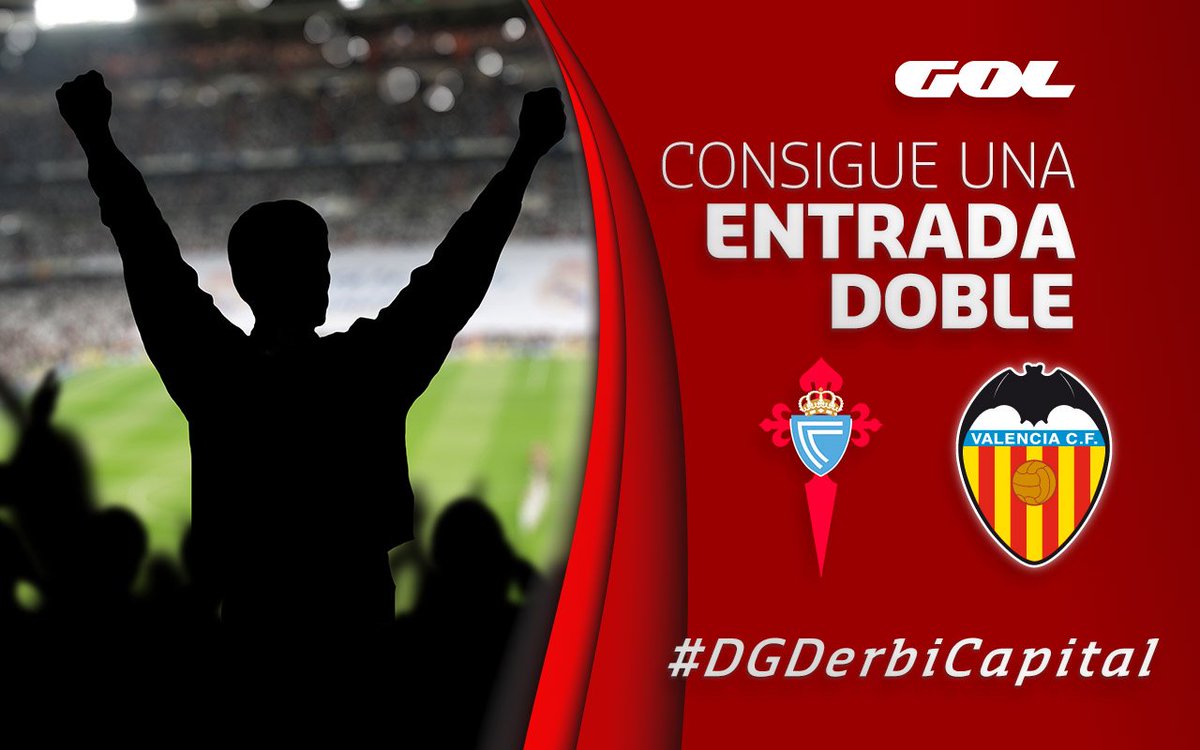 bar_tv's tweet photo. REGALO | ⚽ ¡Regalamos dos entradas dobles para el @RCCelta - @valenciacf de la J34! ⚽

¿Cómo conseguirlas? 🤔

📌 Haz RT
📌 Sigue a @Gol 

¡A las 22h vemos todos los resúmenes de la jornada en #DGDerbiCapital! https://t.co/3FXzvuCMpw