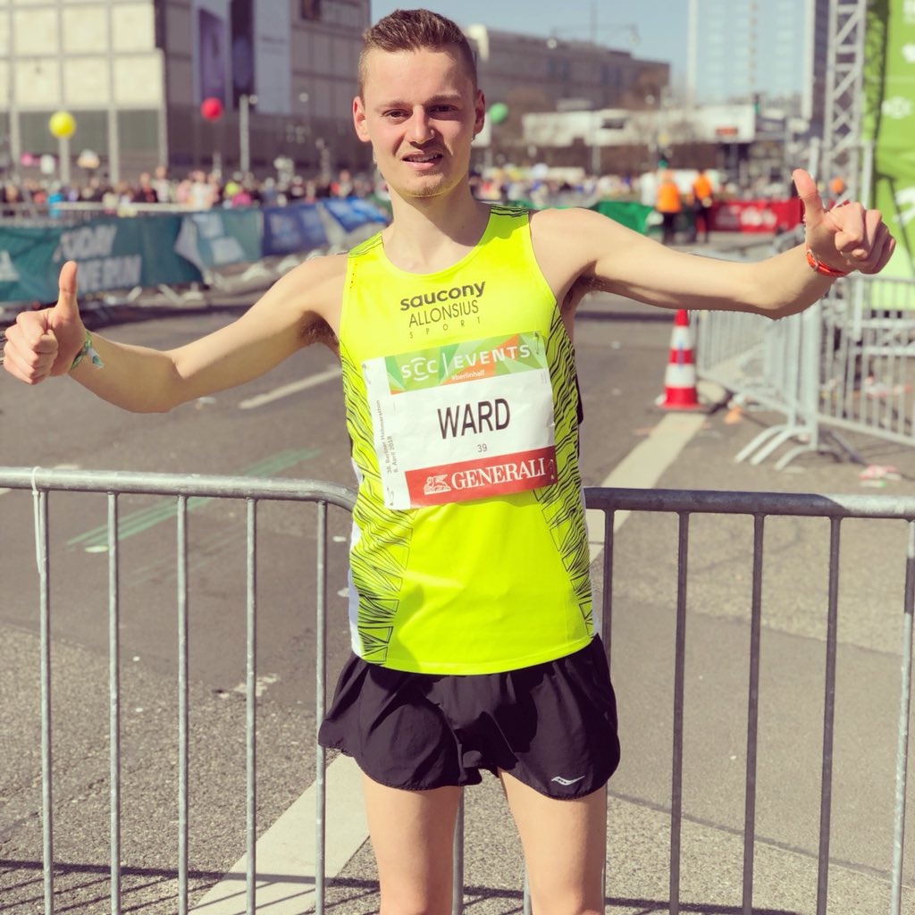 WardVanDerKelen's tweet photo. Berlin was great! 28ste plaats in een tijd van 1u07β21β en jongste Europeaan! π Fantastische sfeer met 250000 toeschouwers en 36000 atleten! Bedankt aan supporters van dienst en iedereen die hier aan meegewerkt heeft! #Saucony #Sportscontrol #AllonsiusSport #Berlin #HalfMarathon https://t.co/bclkYFmU4k