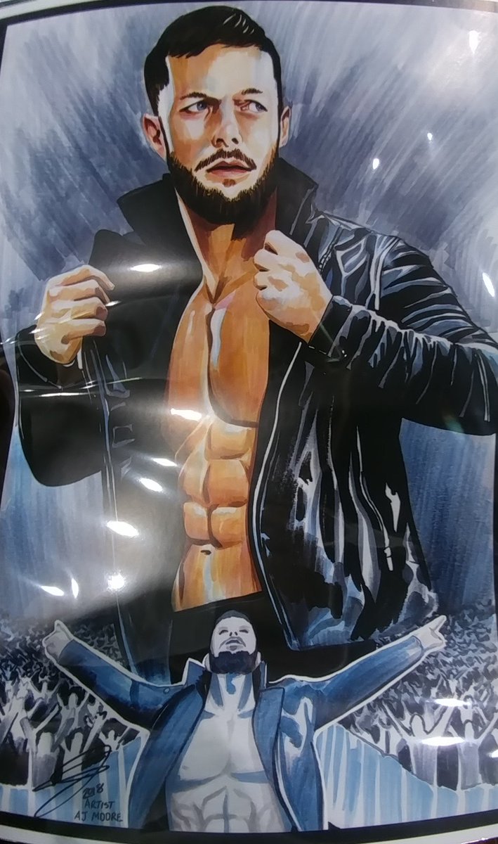 MellyMel425's tweet photo. Just bought this SWEEEET picture of @FinnBalor at Walker Stalker Chicago!! Good luck tonight!!! #newicchamp https://t.co/MVDVWCQQ7I