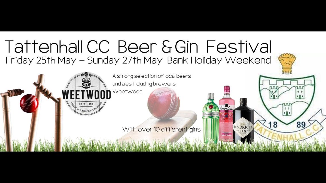 CrossBorderCBC's tweet photo. @TattenhallCC beer festival! Be a great weekend!! 🍺🍸 https://t.co/EOwCFT0i0o